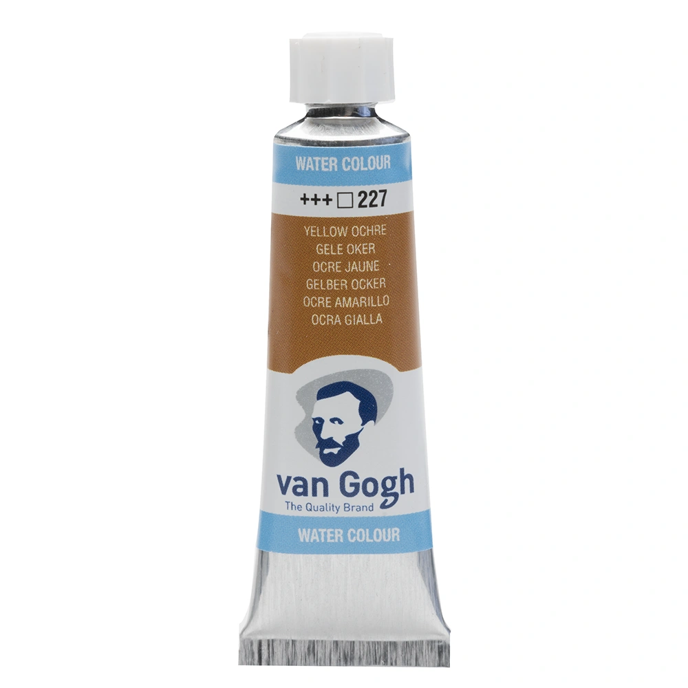 Краски акварельные "Van Gogh", 227 охра желтая, 10 мл, туба