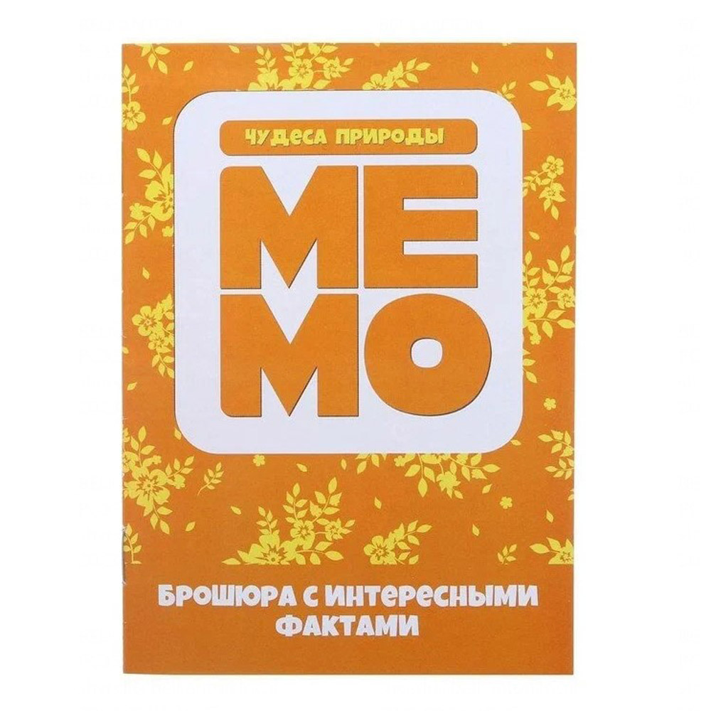 Игра настольная "МЕМО. Чудеса природы" - 4