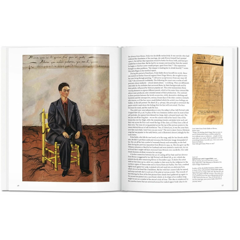 Книга на английском языке "Basic Art. Kahlo"  - 4