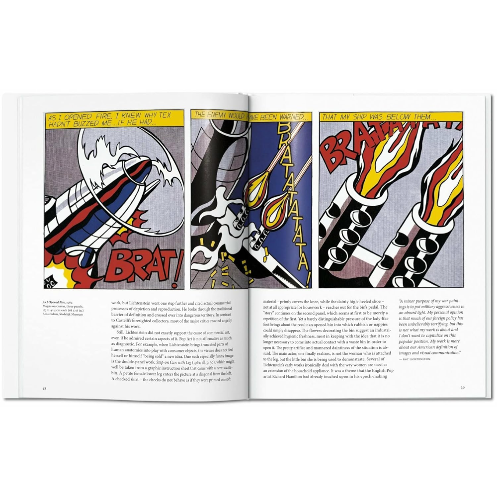 Книга на английском языке "Basic Art. Lichtenstein"  - 4