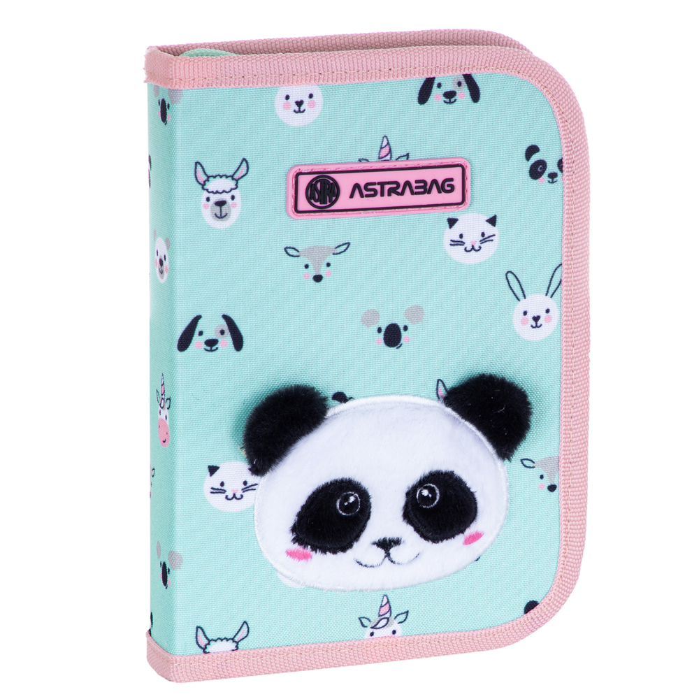 Пенал "Teddy panda", 1 отделение, светло-зеленый - 4