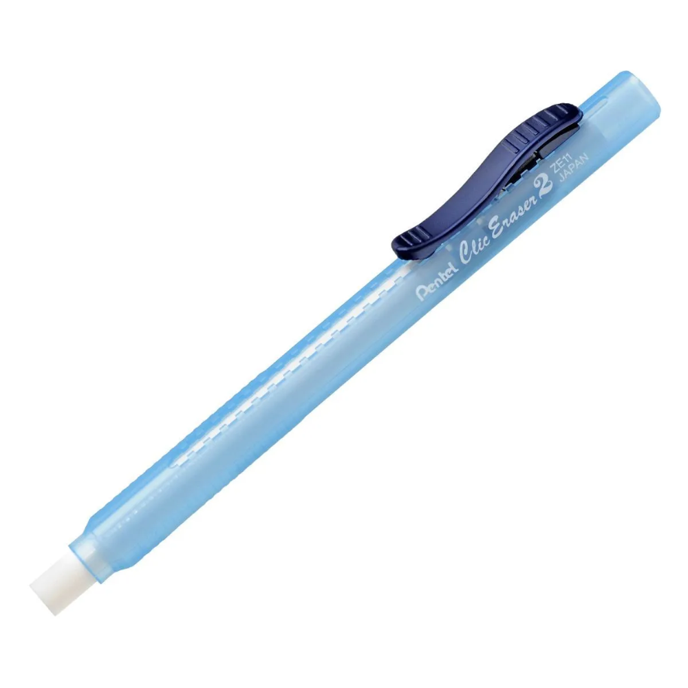 Ластик-карандаш "Clic Eraser 2", голубой