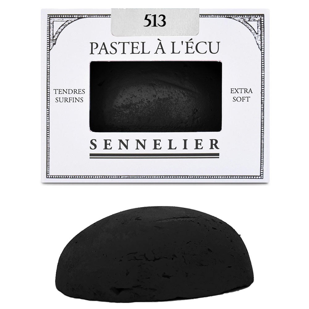 Пастель сухая "À l'écu Pastel", галька, 513 черная слоновая кость
