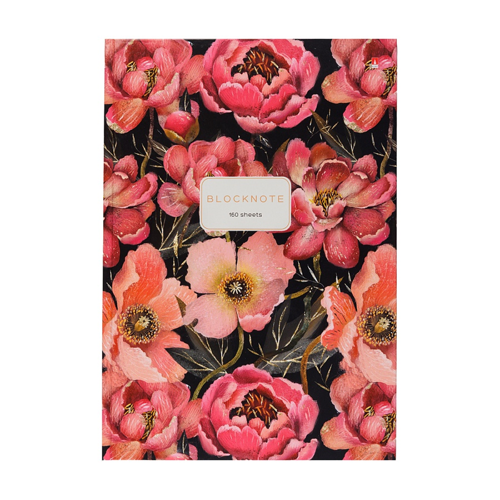 Блокнот "Flora. Pink Blossom", A4, 80 листов, клетка, розовый - 2