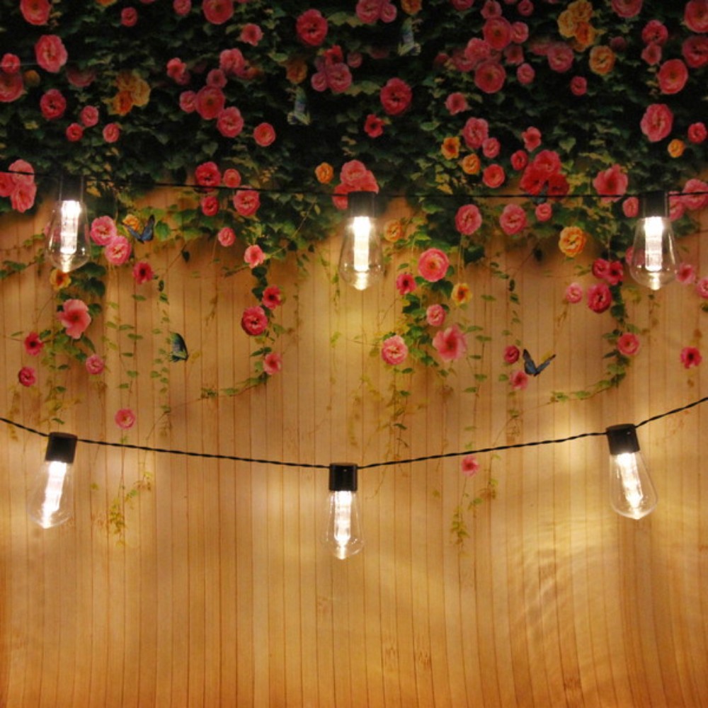 Гирлянда уличная "Лампа", 3 м, 20 LED, тепло белый, солнечная батарея - 6