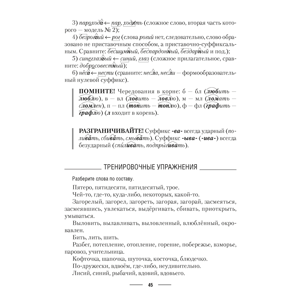 Книга "Русский язык. ЦЭ. ЦТ. Теория. Примеры. Тесты", Антропова Н. Т. - 7