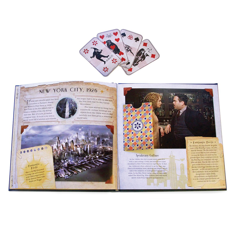Книга на английском языке "Fantastic Beasts and Where to Find Them. Newt Scamander: A Movie Scrapbook", Illustr. - 2