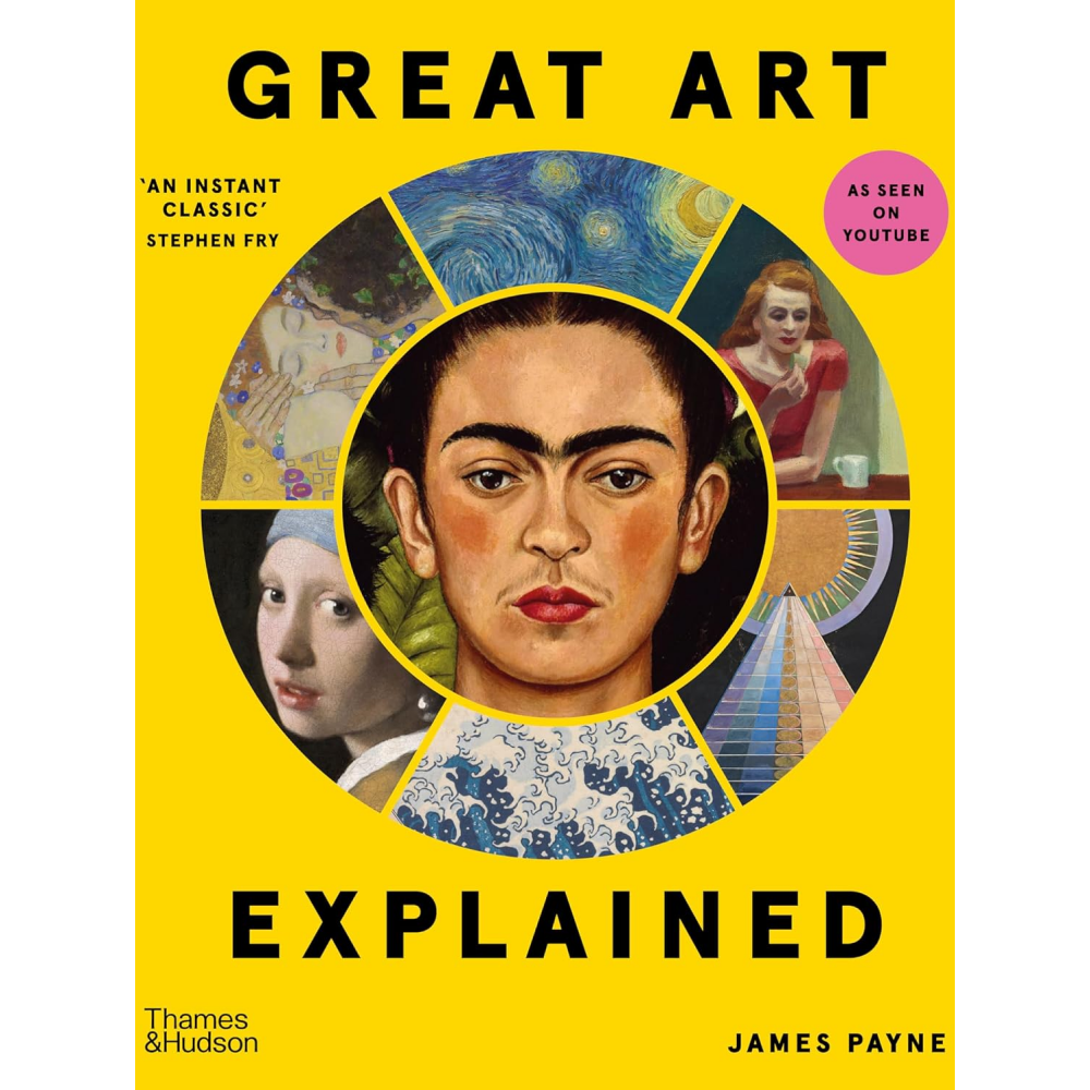 Книга на английском языке "Great Art Explained. The Stories Behind the World's Greatest Masterpieces", James Payne