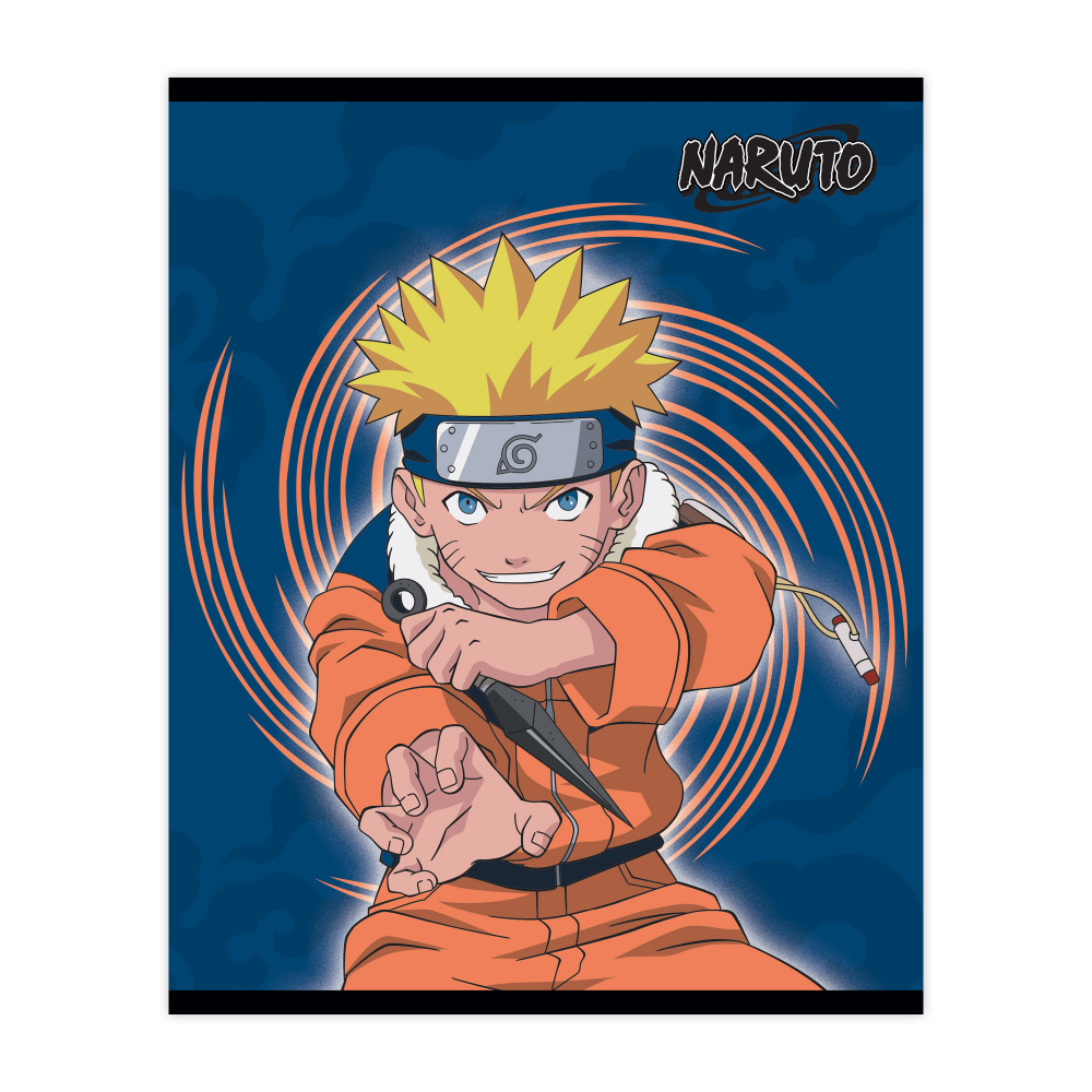 Тетрадь "Naruto", А5, 48 листов, клетка, ассорти - 6