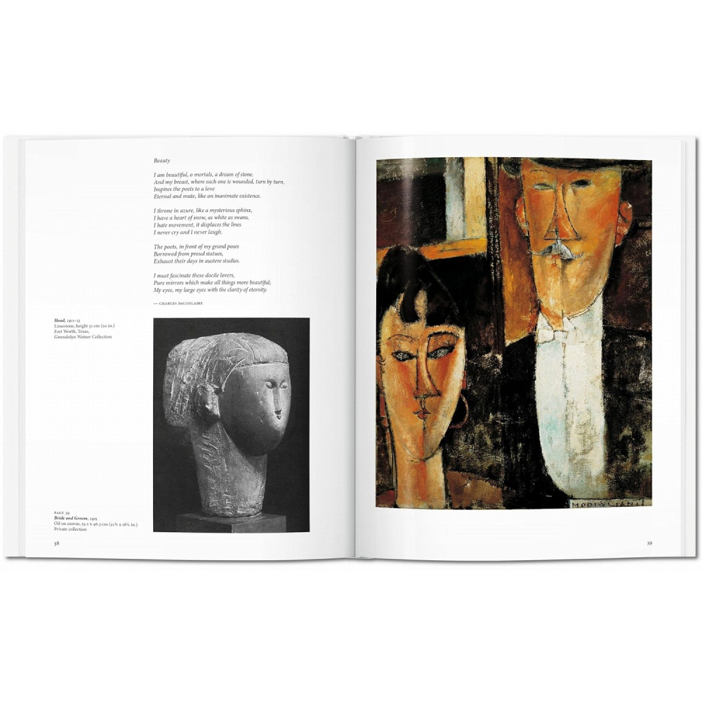 Книга на английском языке "Basic Art. Modigliani"  - 3