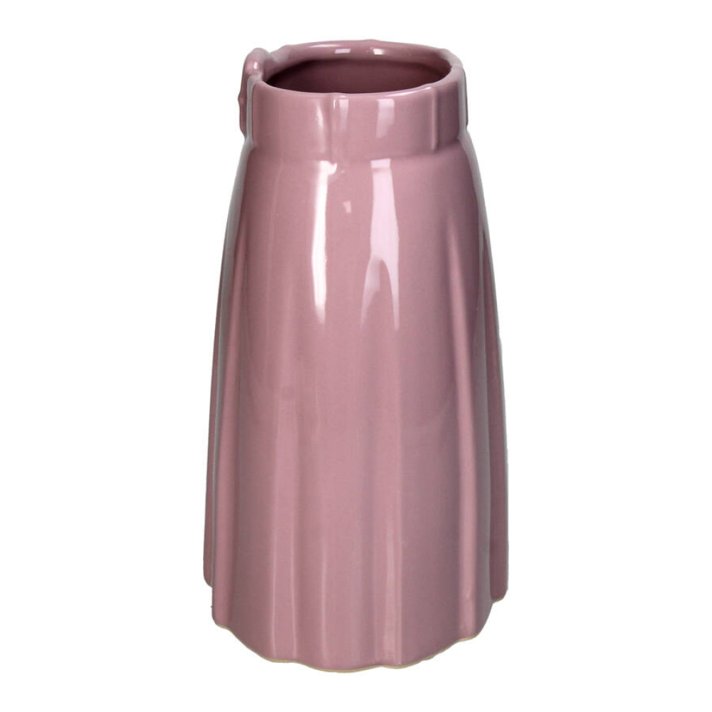 Ваза "Skirt Fine", фаянс, нежно розовый - 5