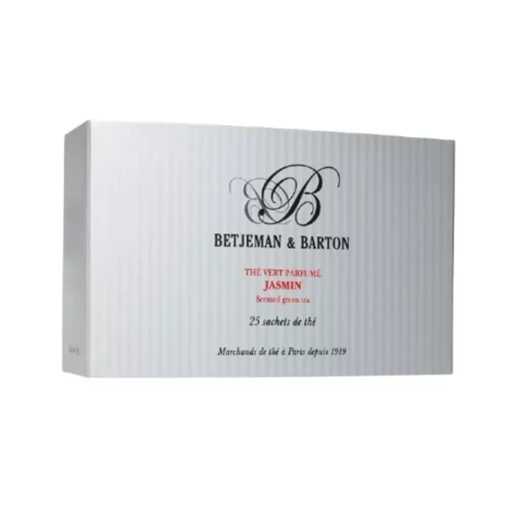 Чай "Betjeman Barton", 25 пакетиков х2 г, зеленый, The Jasmin