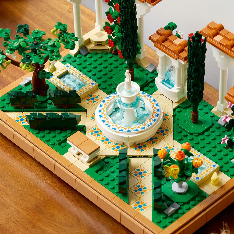 Конструктор "Lego", "Сад с фонтанами" - 6