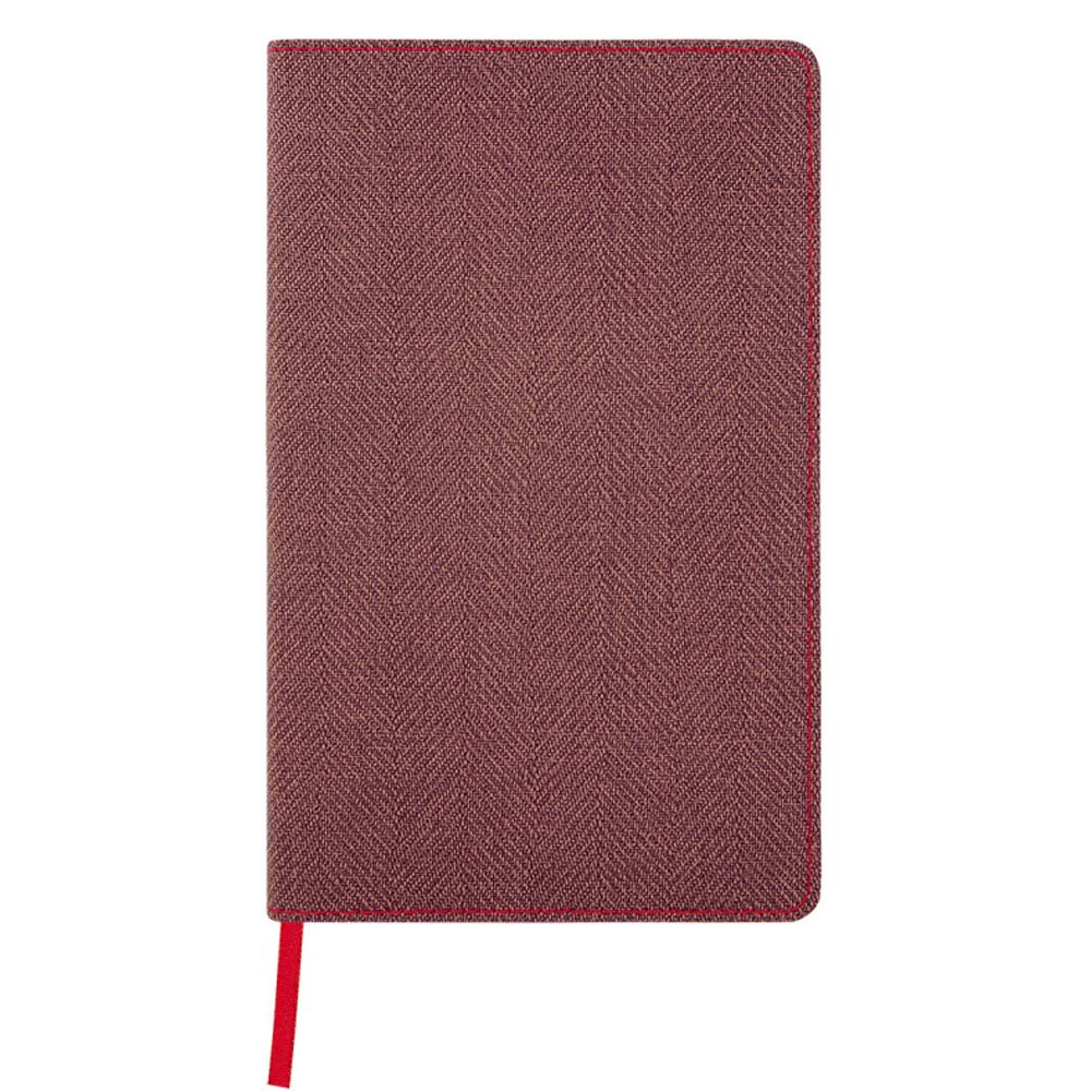 Блокнот "Harris Maple Red", А5, 120 листов, клетка, бордовый