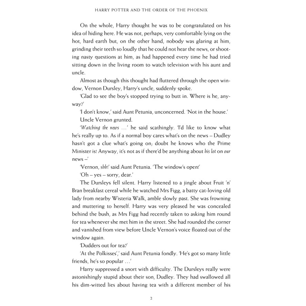 Книга на английском языке "Harry Potter and the Order of the Phoenix – Adult PB", Rowling J.K.  - 8