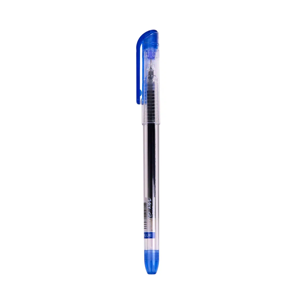Ручка гелевая "My-Gel Standard", 0.5 мм, прозрачный, стерж. синий