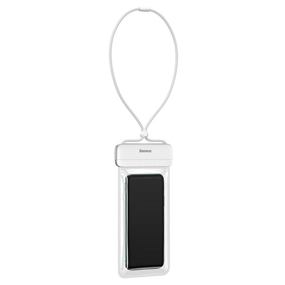 Чехол для телефона "Baseus Let''s go Slip Cover Waterproof Bag", водонепроницаемый, прозрачный, белый - 2