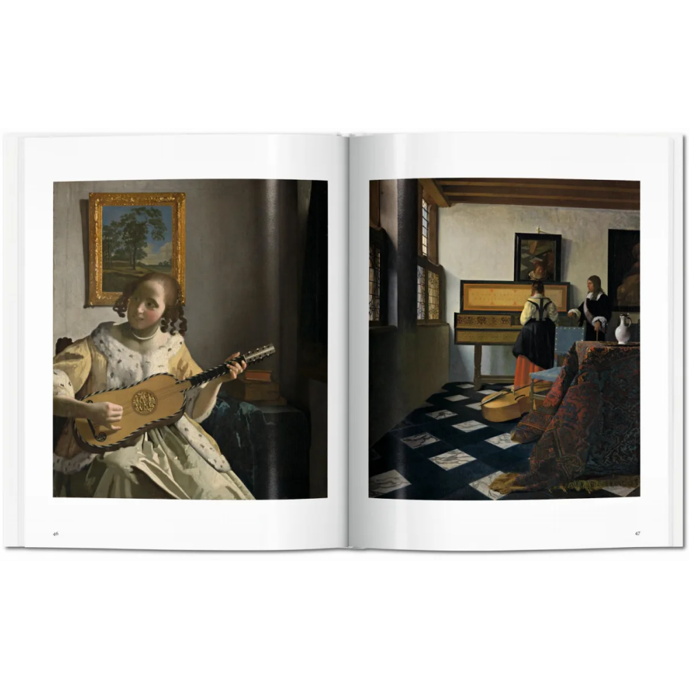 Книга на английском языке "Basic Art. Vermeer" - 2