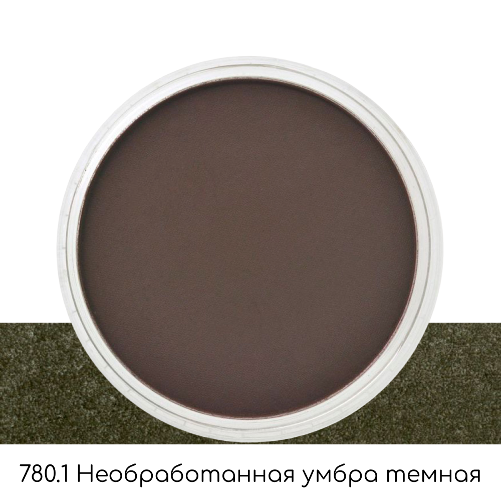 Ультрамягкая пастель "PanPastel", 780.1 необработанная умбра темная - 2