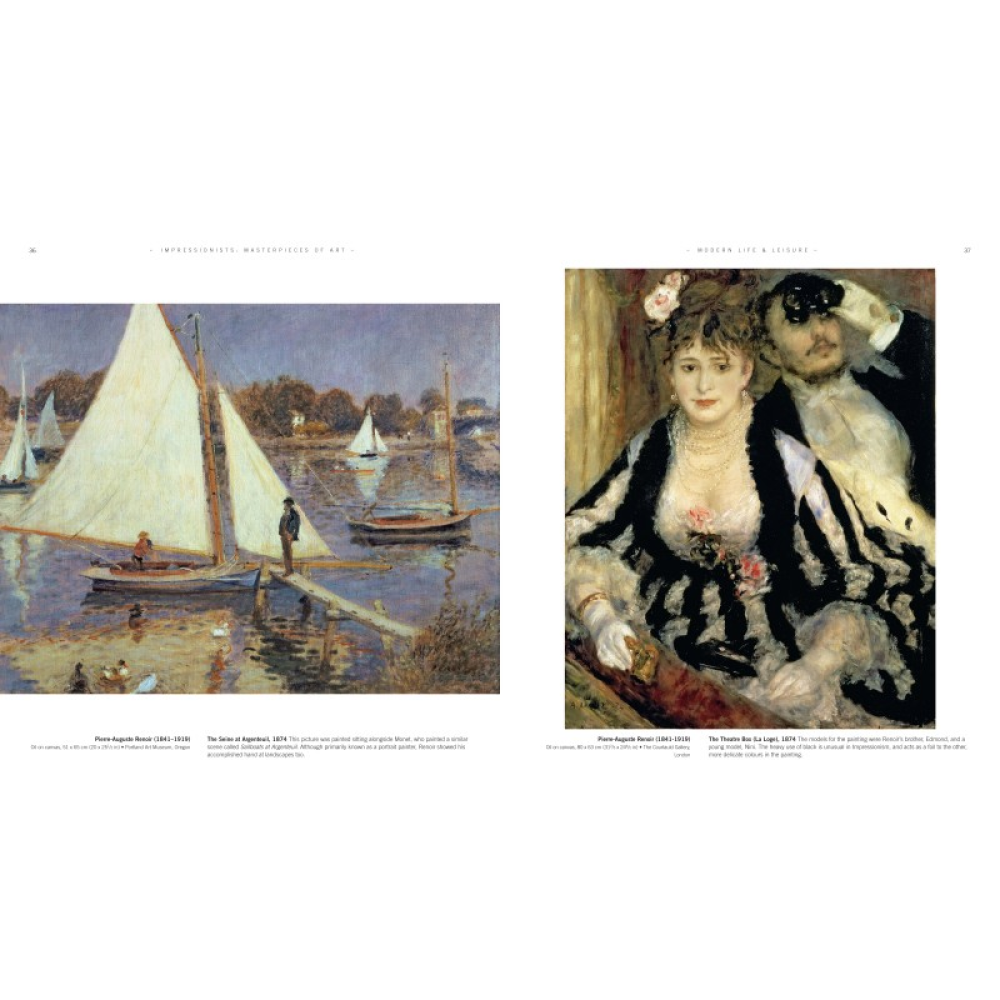 Книга на английском языке "Masterpieces of Art. Impressionists", Michael Robinson - 2