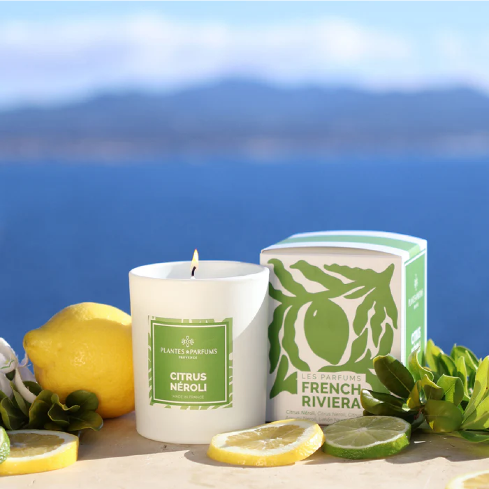 Свеча ароматическая PLANTES&PARFUMS "Citrus Neroli", 180 гр - 2