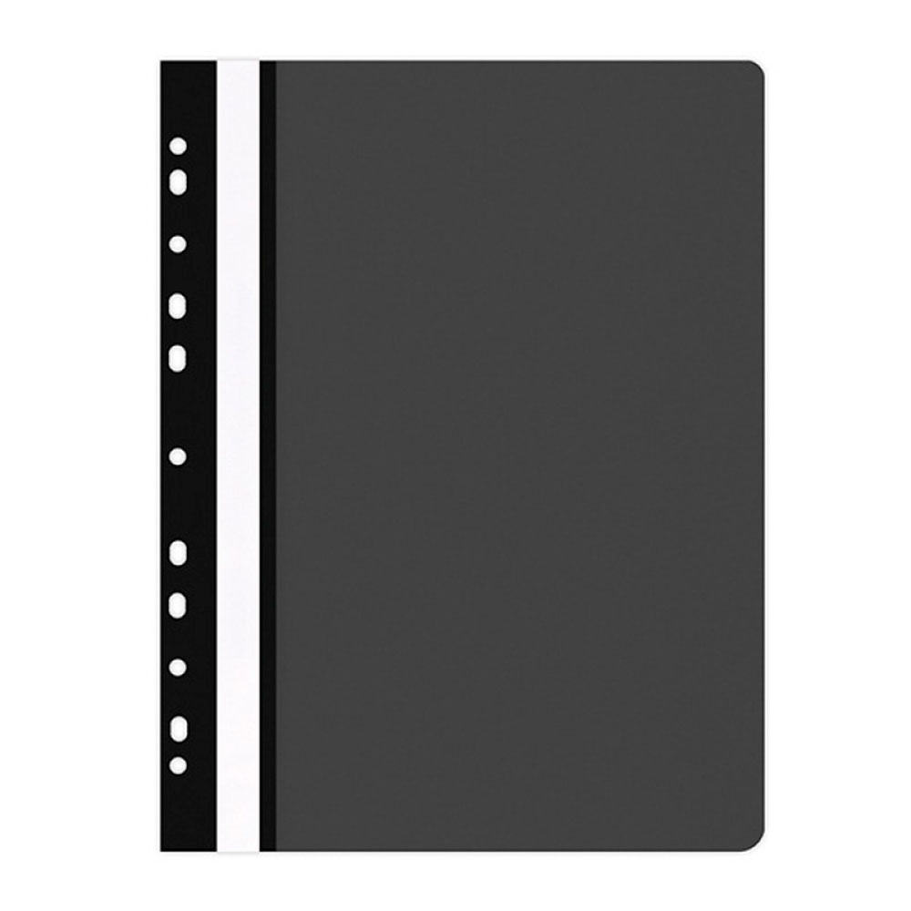 Папка-скоросшиватель с перфорацией "Office Product", А4 , черный