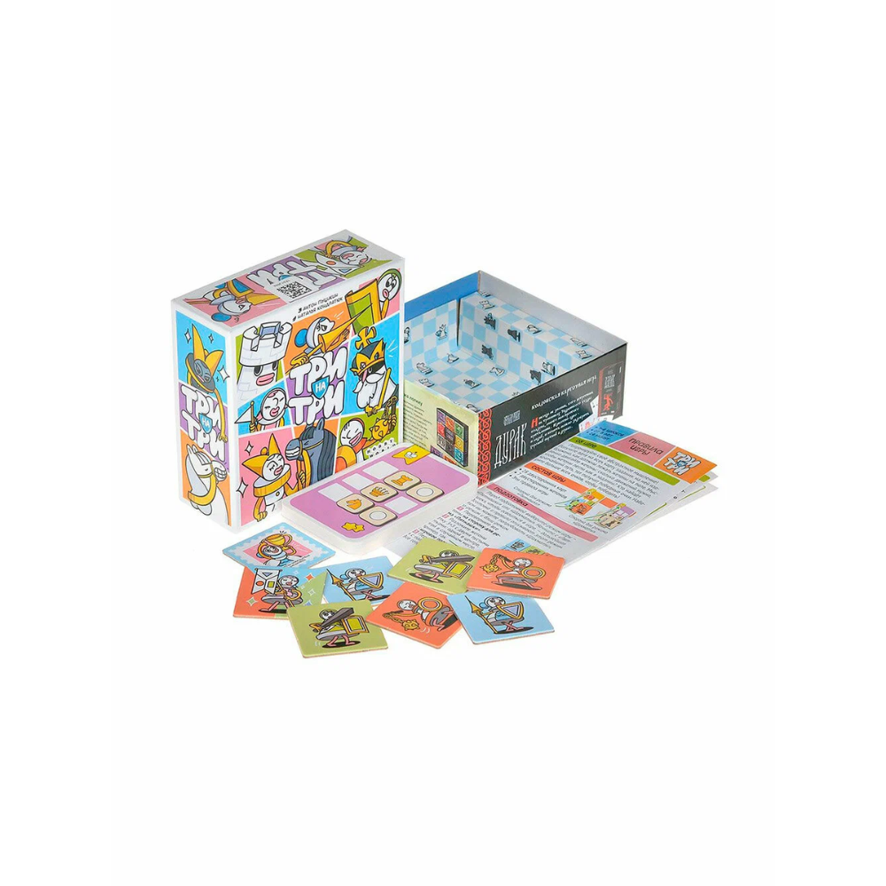 Игра настольная "Три на три" - 3