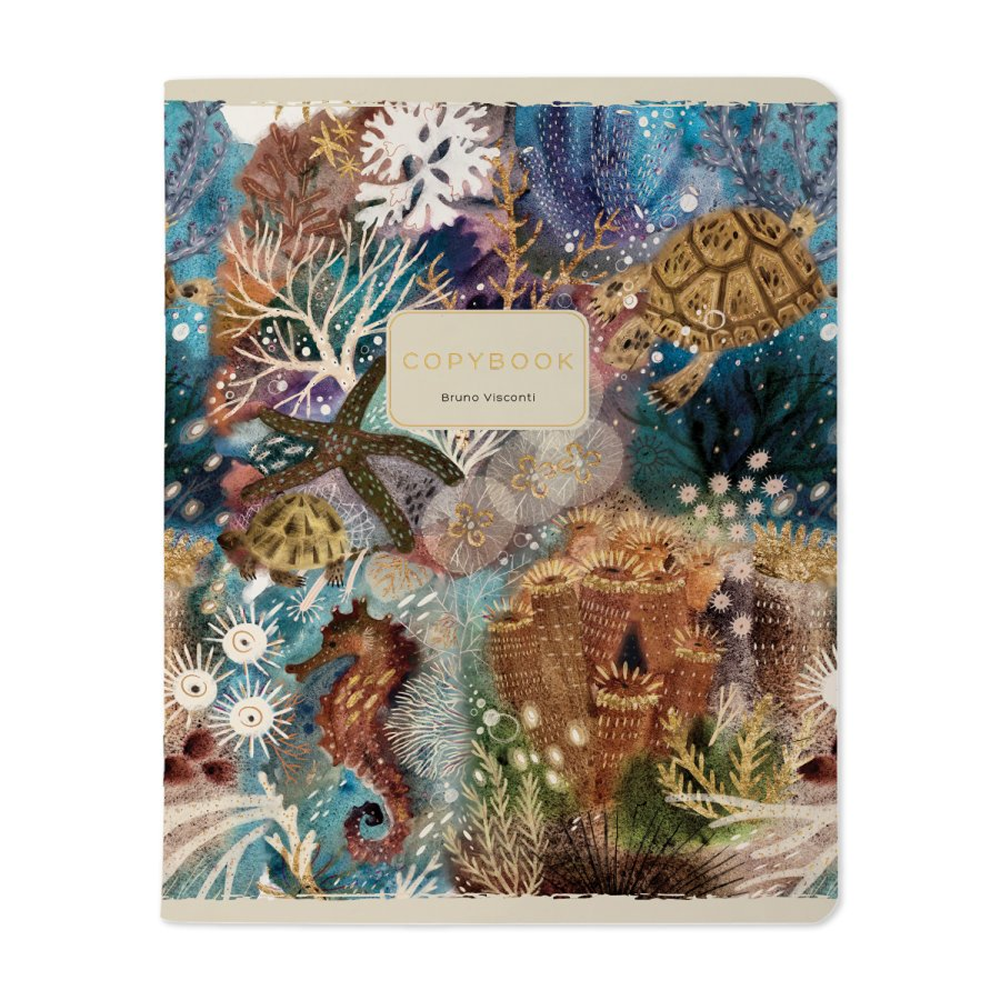Тетрадь "Fauna", A5, 48 листов, клетка, скоба сбоку, ассорти - 4