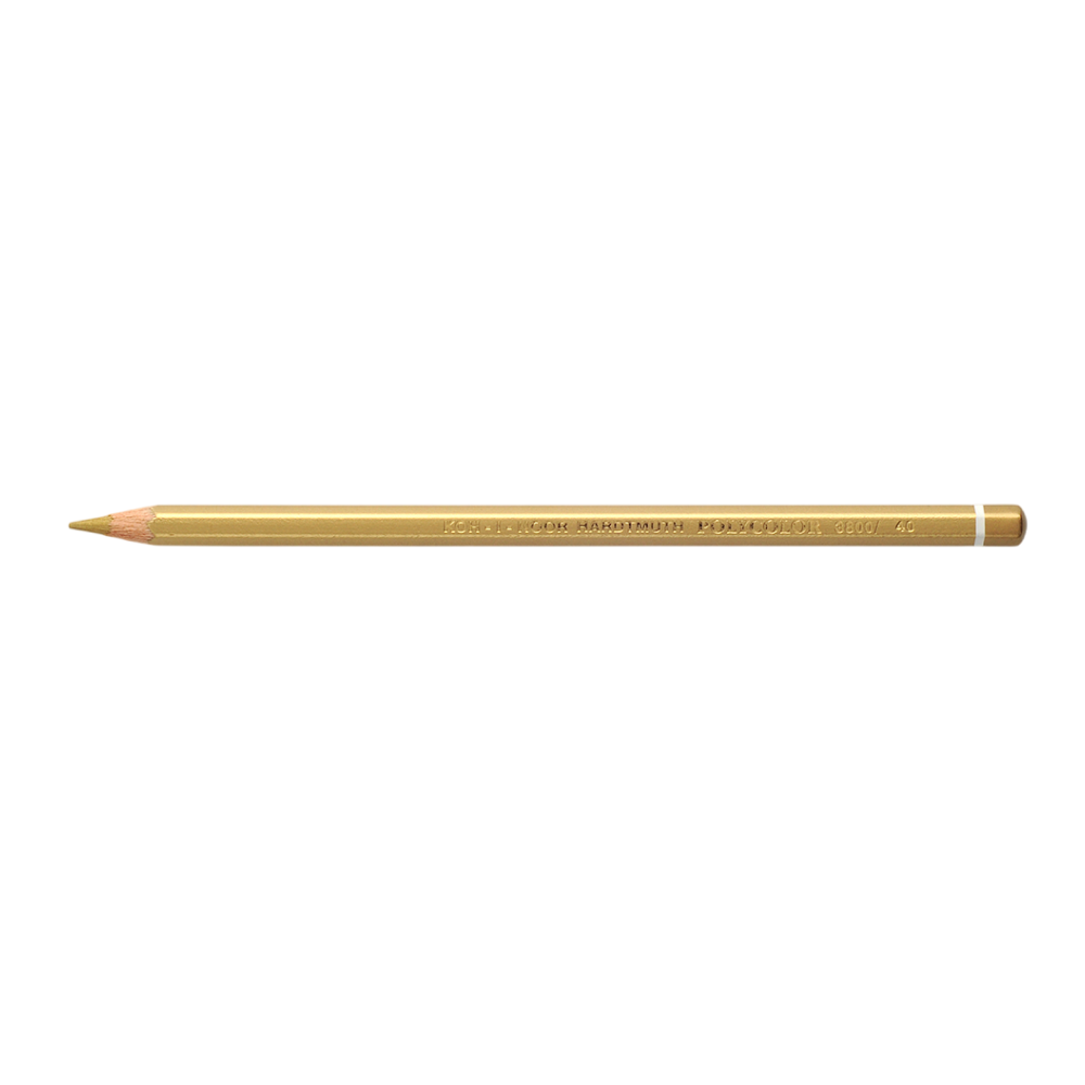 Карандаш цветной Koh-I-Noor "Polycolor 3800", 040 золотой