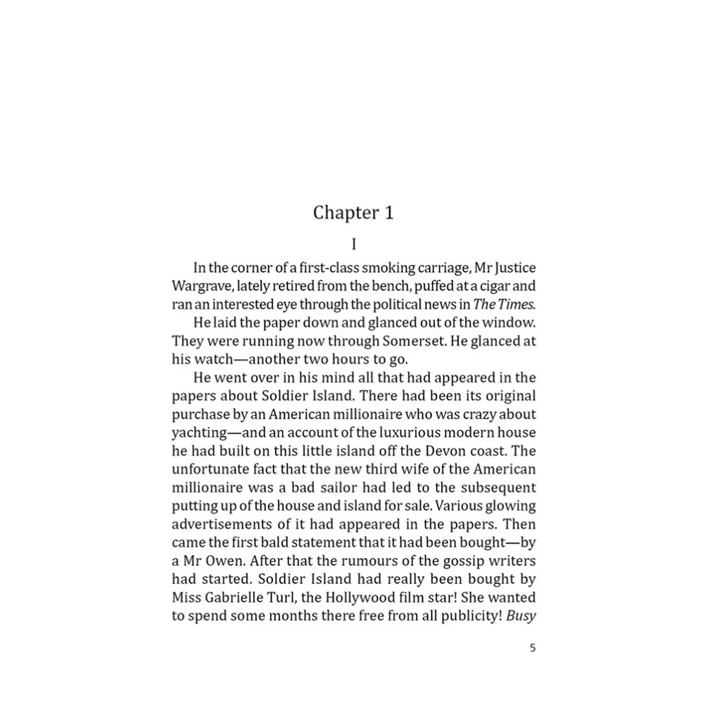 Книга на английском языке "И никого не стало", Агата Кристи - 2