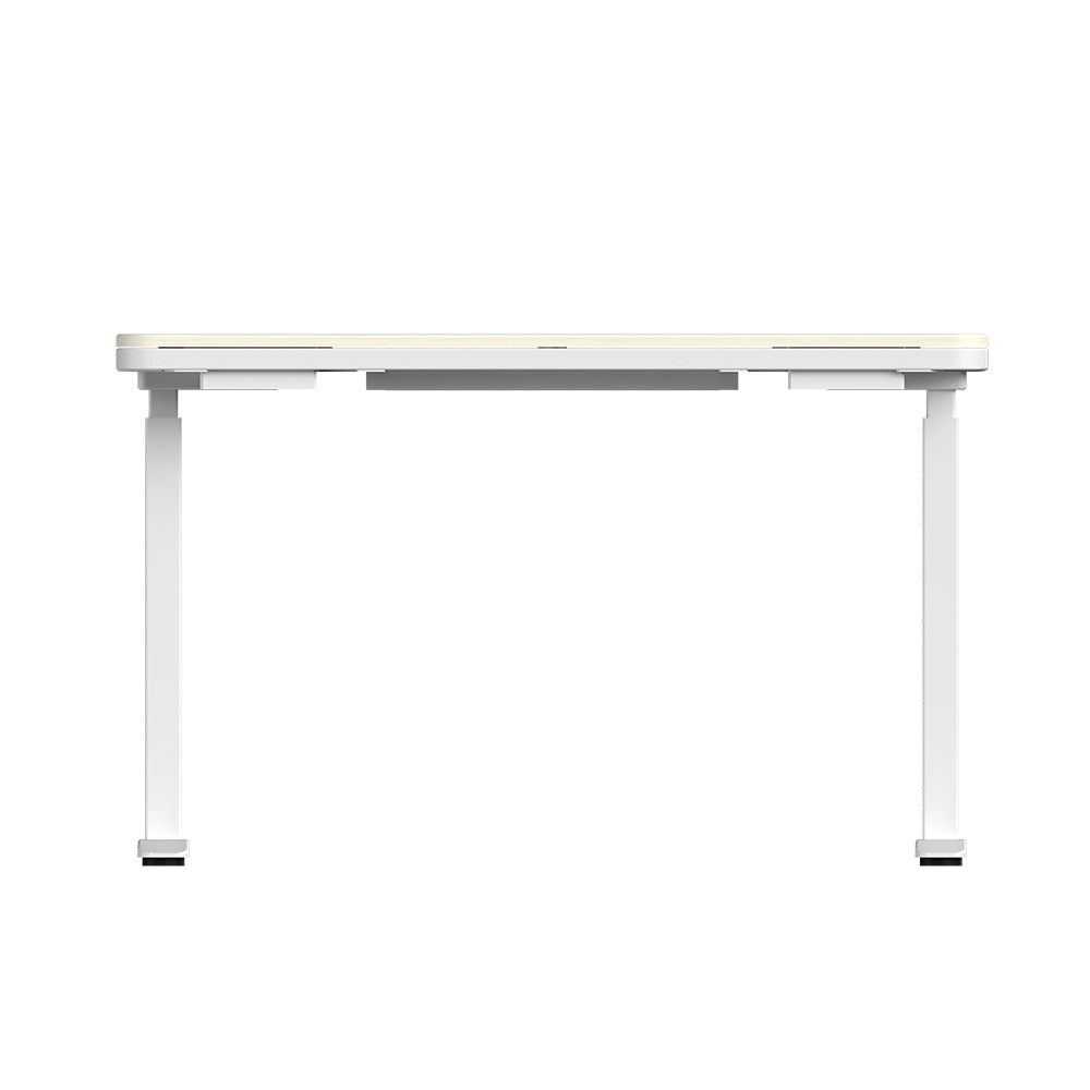 Стол с электроприводом двухмоторный AOKE HOME WOOD, цвет белый/береза  - 8