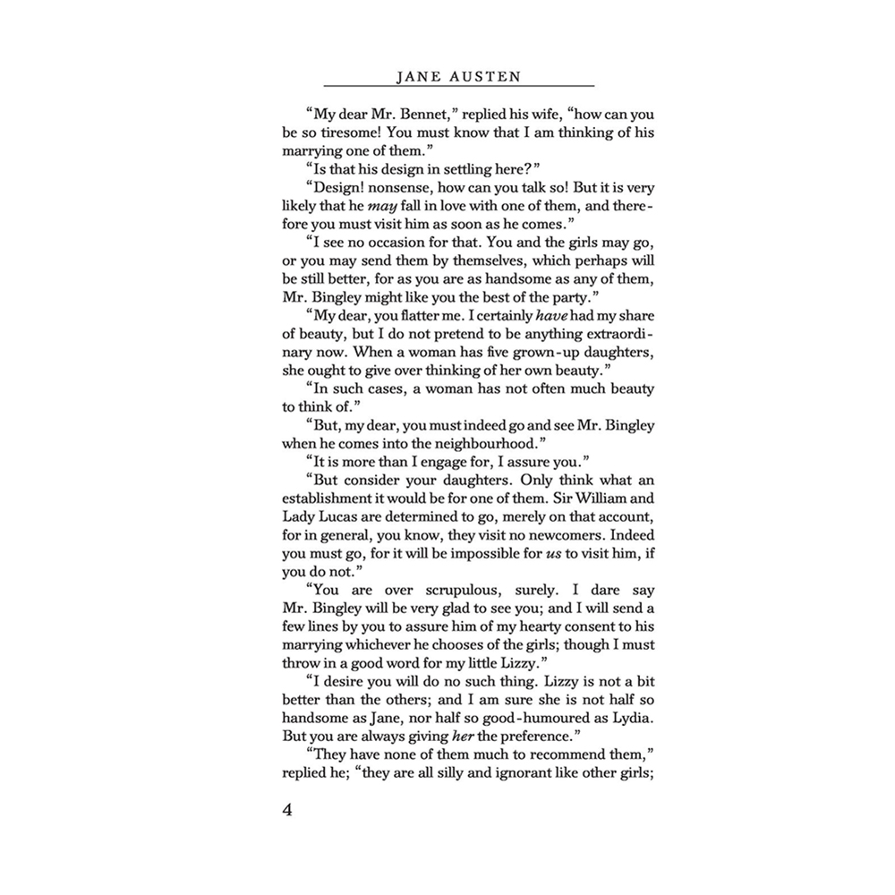 Книга на английском языке "Pride and Prejudice = Гордость и предубеждение", Остин Дж. - 3