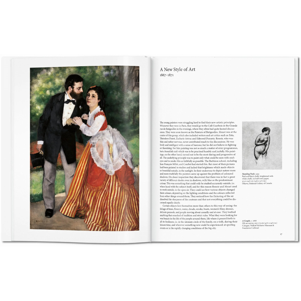 Книга на английском языке "Basic Art, Renoir" - 4