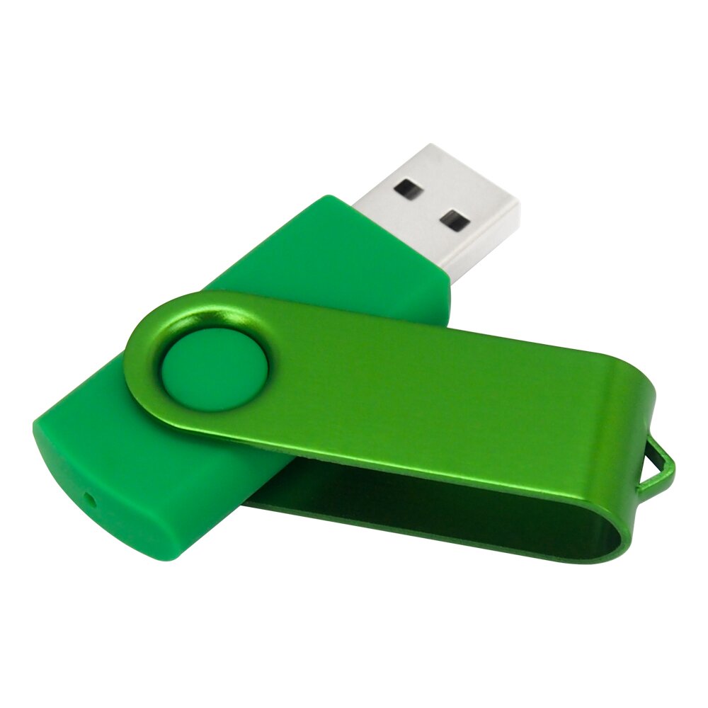 USB Flash накопитель 2.0 16 Gb VDF-008 СС, пластик, металл, зеленый - 2