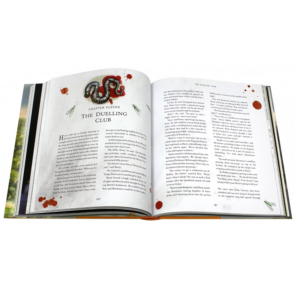 Книга на английском языке "Harry Potter and the Chamber of Secrets HB Illustr.", Rowling J.K.  - 8