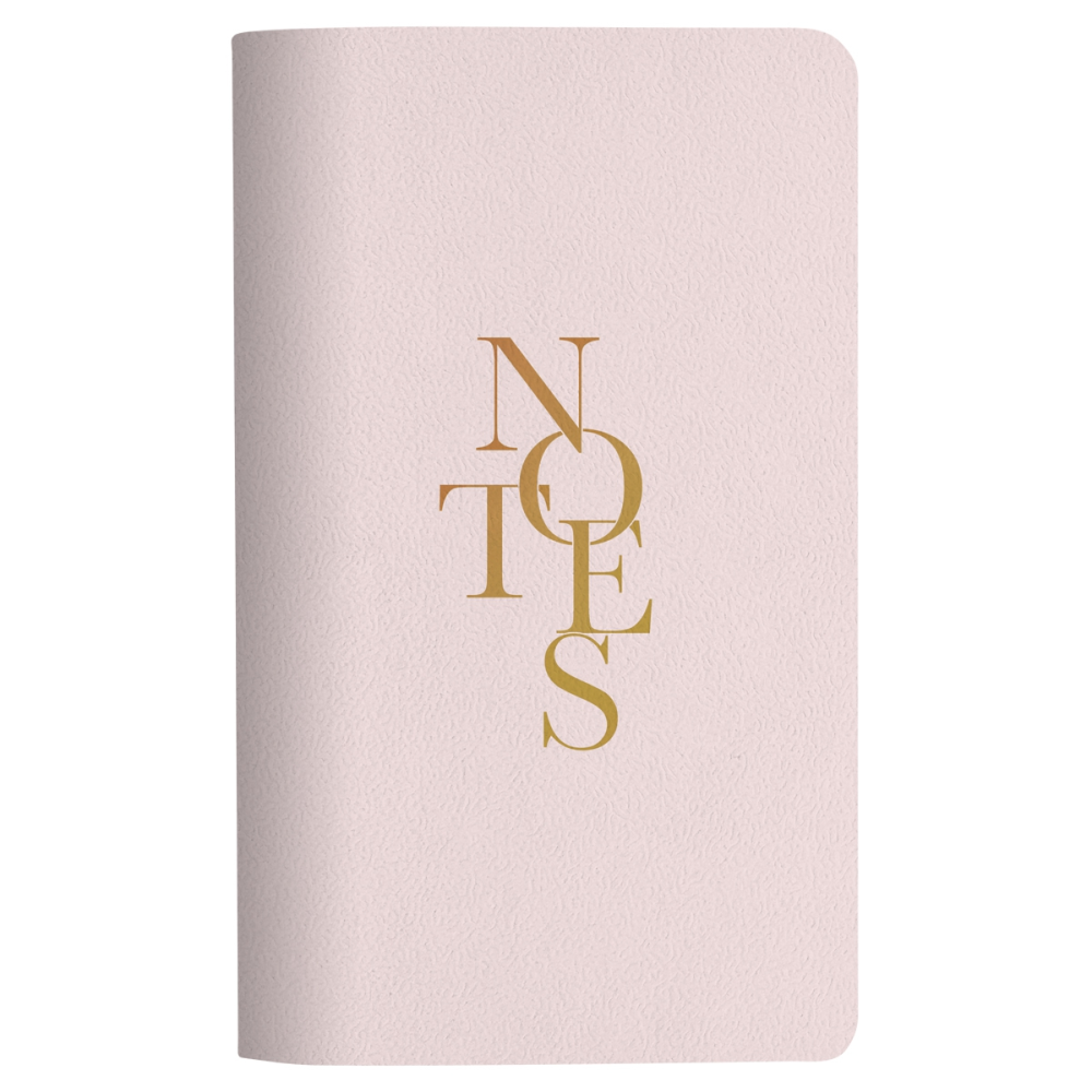 Блокнот "Notes", А5, 48 листов, линейка, розовый