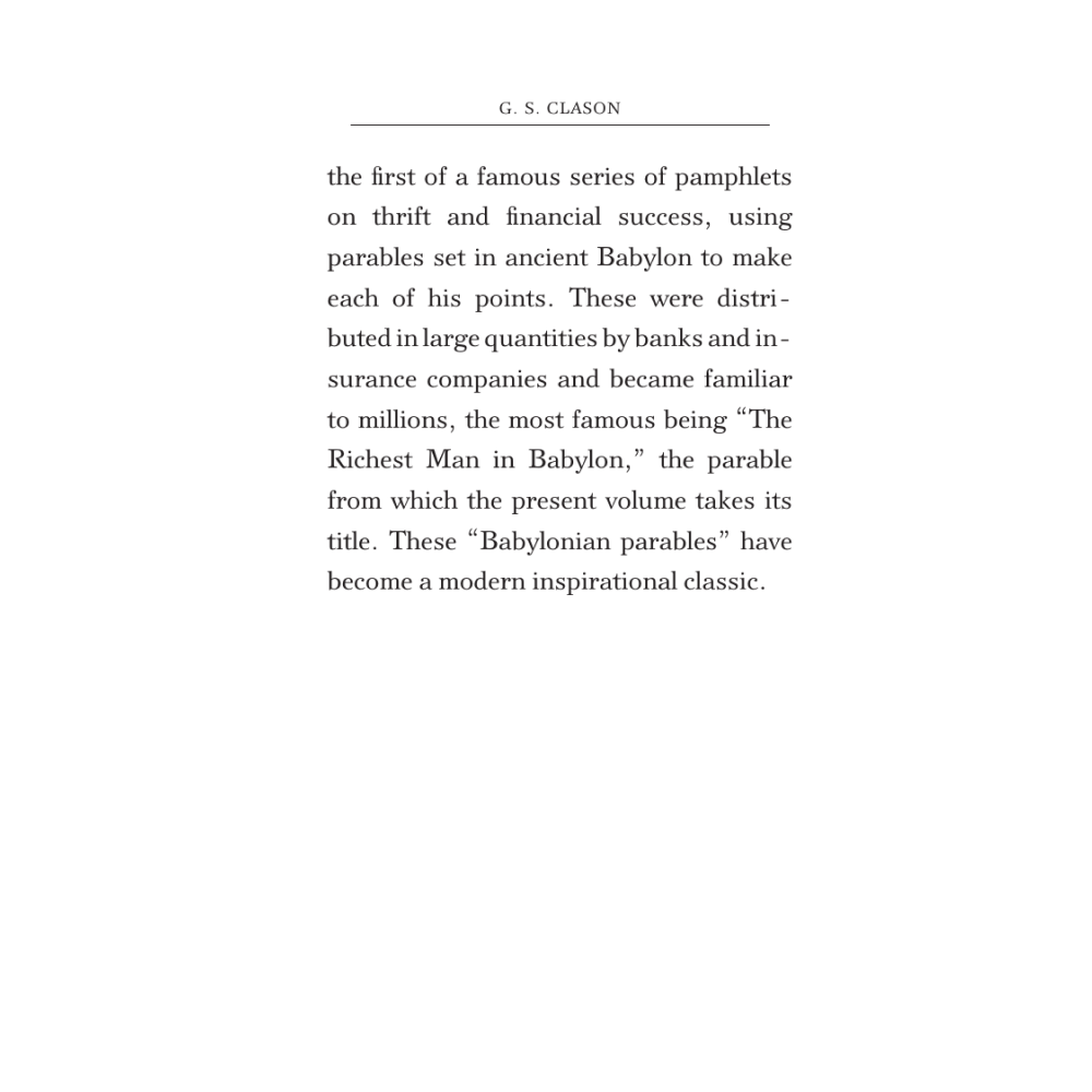 Книга на английском языке "The Richest Man in Babylon", Джордж Клейсон - 3