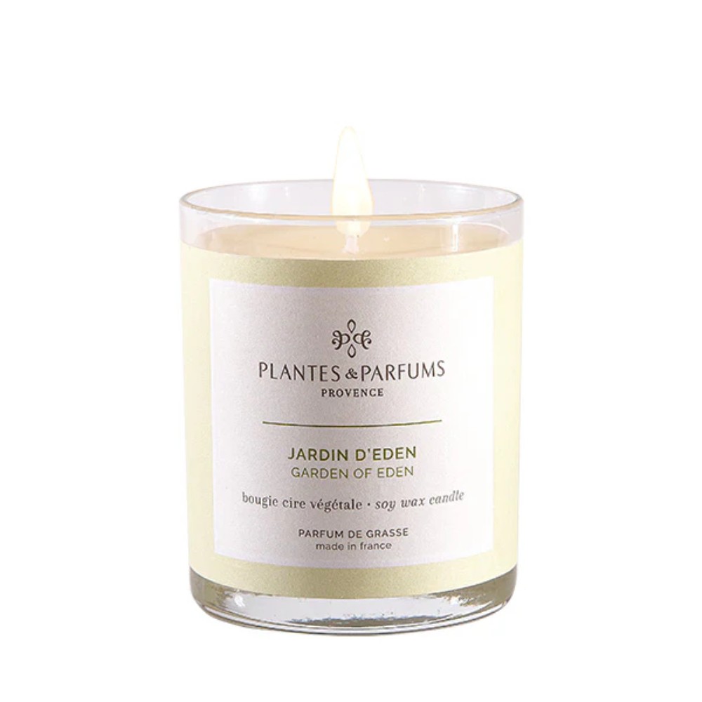 Свеча ароматическая PLANTS&PARFUMS "Garden of Eden", 180 гр., подарочная упаковка