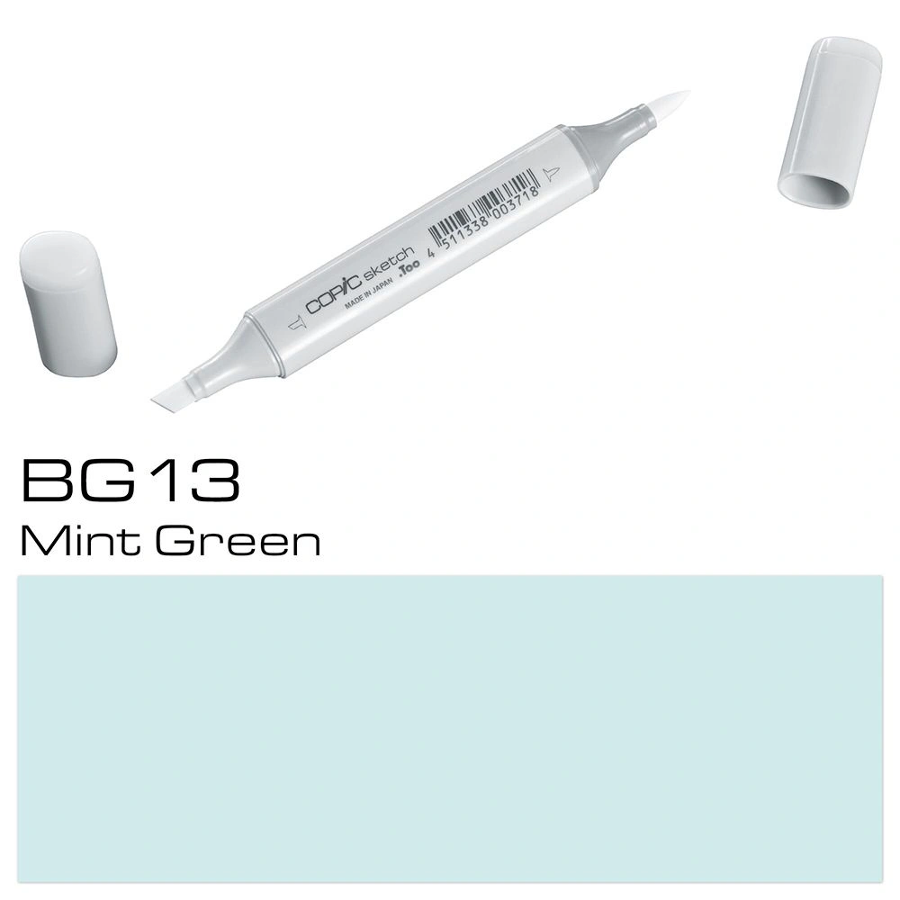 Маркер перманентный "Copic Sketch", BG-13 мятный зеленый