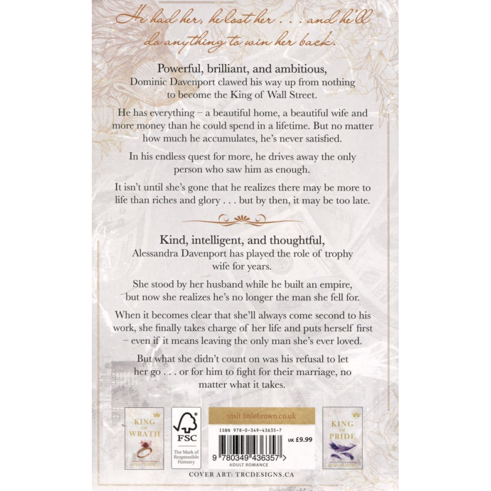 Книга на английском языке "King of Greed", Ana Huang - 2