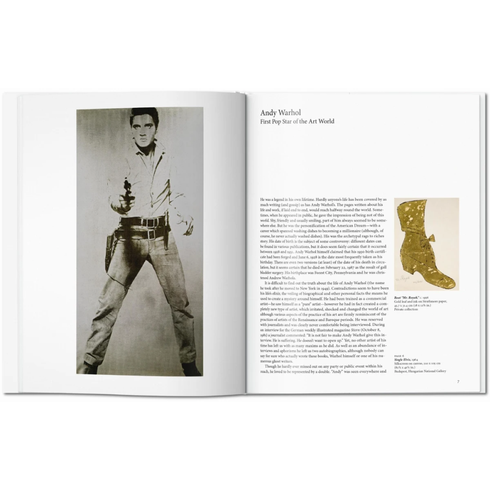 Книга на английском языке "Basic Art. Warhol" - 2