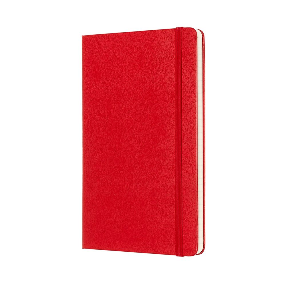 Блокнот "Classic Large", А5, 120 листов, клетка, красный - 2