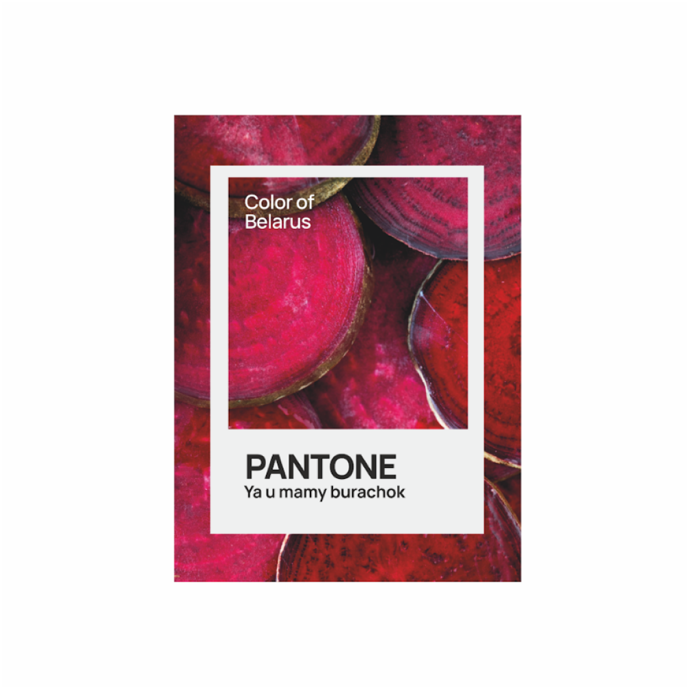 Блокнот «Color of Belarus. Pantone Ya u mamy burachok», А5, 128 листов, в точку, белый, красный - 2