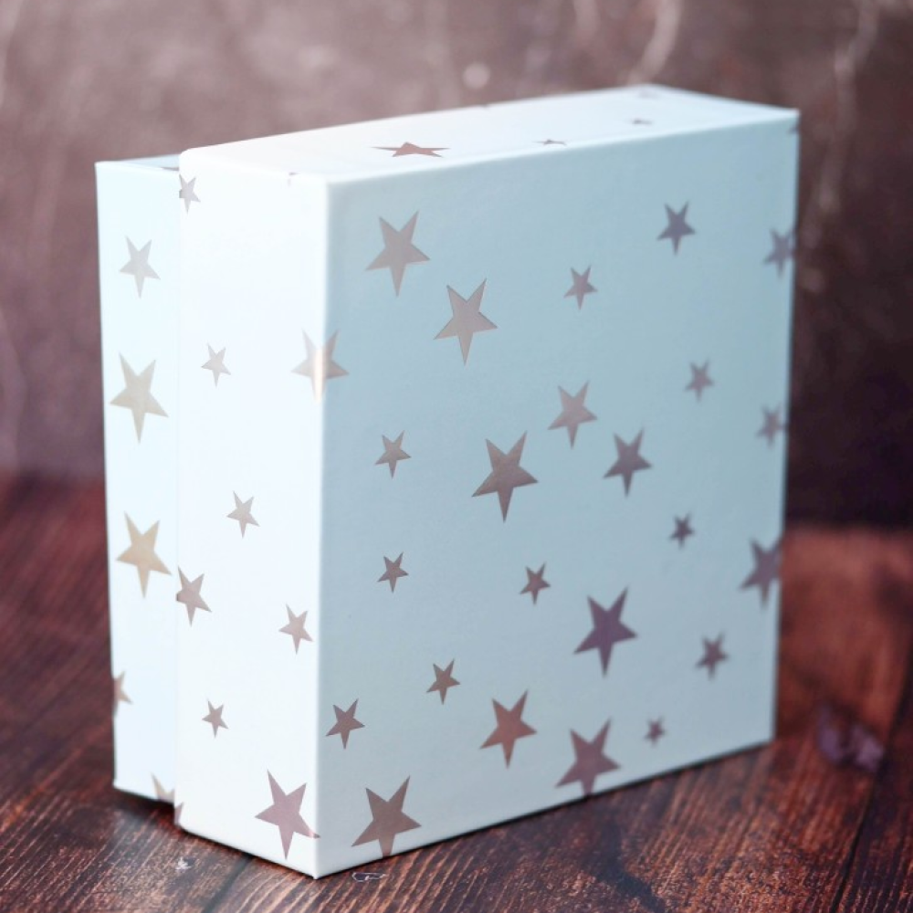 Коробка подарочная "Starry sky", 12х12х6 см, картон - 2