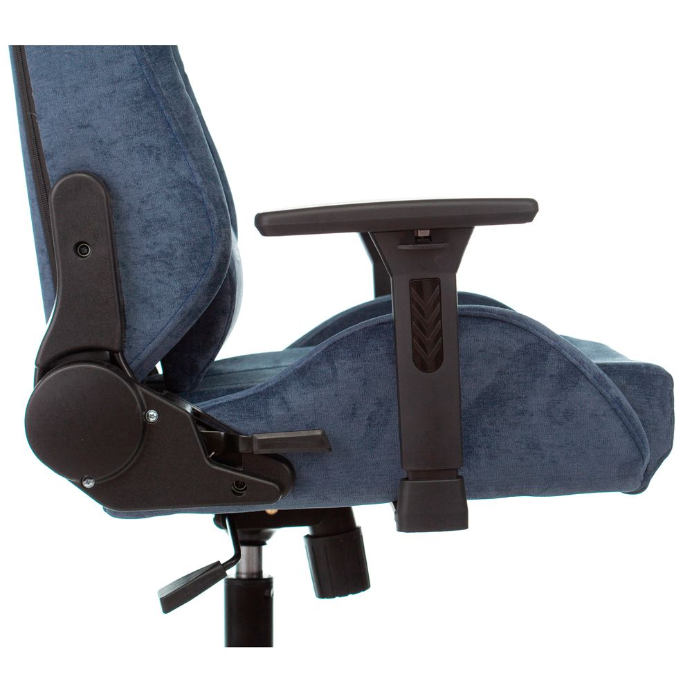 Кресло игровое Бюрократ "VIKING KNIGHT N1 Fabric", ткань, металл, синий - 10