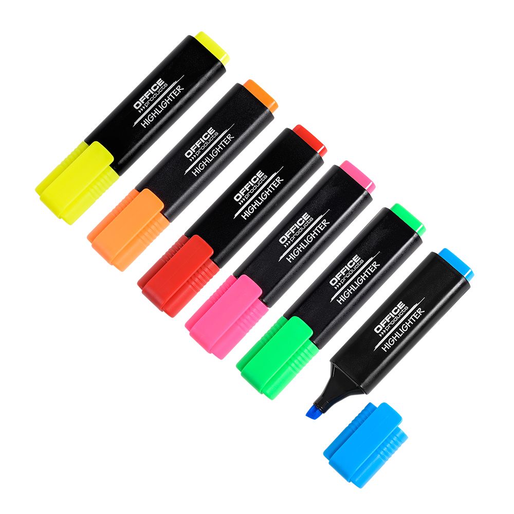 Маркер текстовый "Office Products", желтый - 2