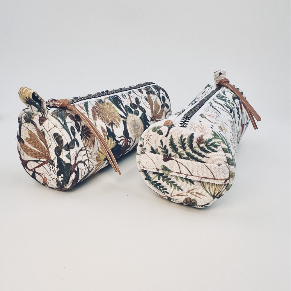 Косметичка "Flora. Summer Greens", 20х7 см. - 6