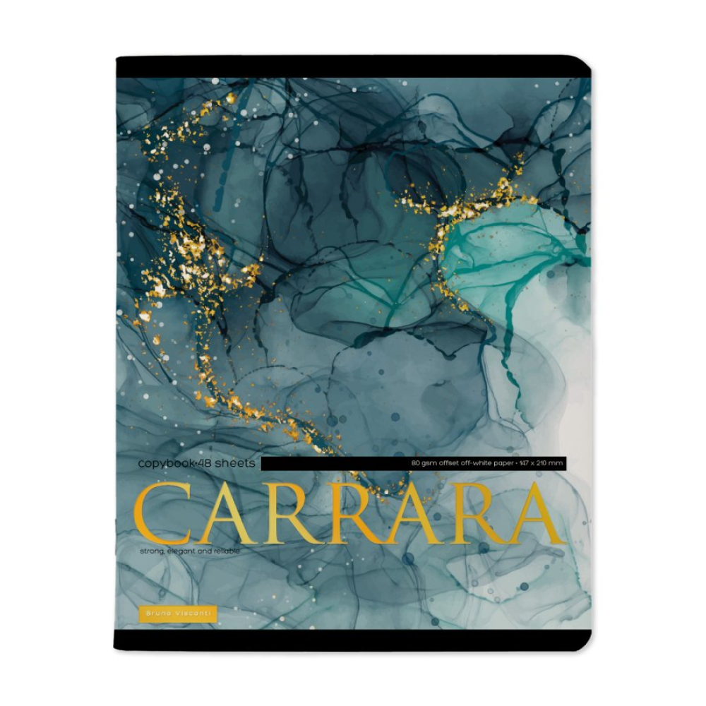Тетрадь "Carrara", A5, 48 листов, клетка, ассорти - 7