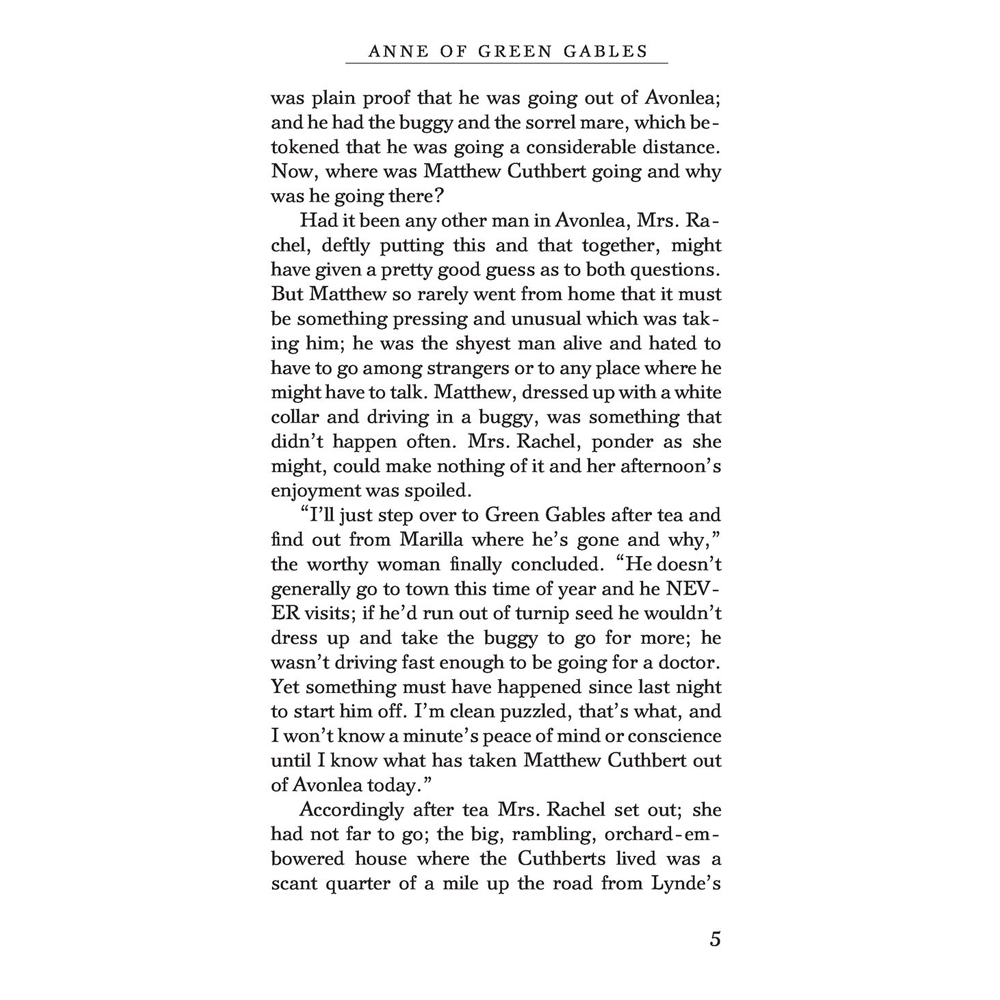 Книга на английском языке "Anne of Green Gables", Монтгомери Л. - 4