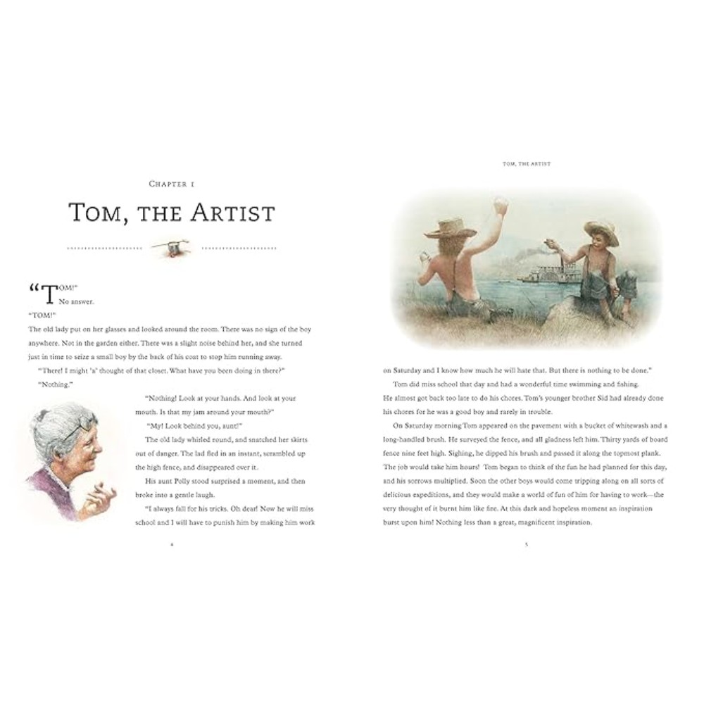 Книга на английском языке "The Adventures of Tom Sawyer (Abridged Edition)", Twain M. - 2